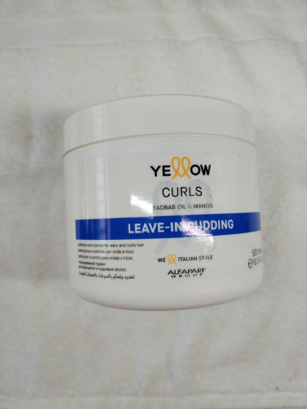 Yellow Curls leave inpudding 500 ml